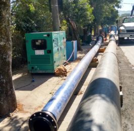 SOLDA DOS TUBOS EM PEAD